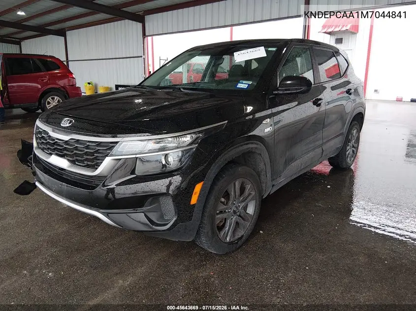 2021 Kia Seltos Lx VIN: KNDEPCAA1M7044841 Lot: 45643669