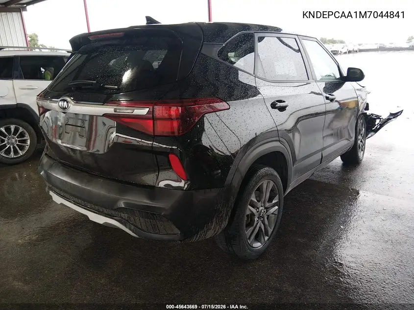 2021 Kia Seltos Lx VIN: KNDEPCAA1M7044841 Lot: 45643669