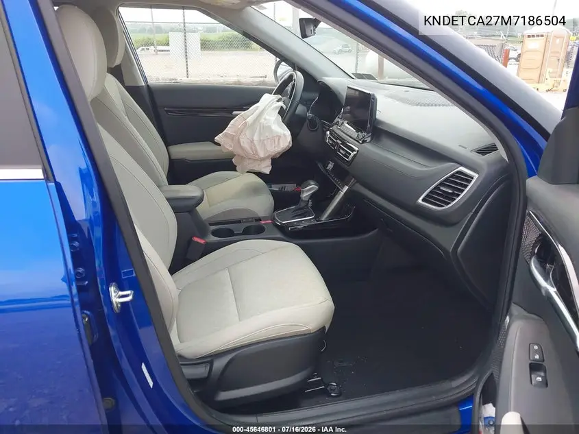 2021 Kia Seltos Sx Turbo VIN: KNDETCA27M7186504 Lot: 45646801