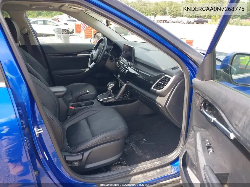 2022 Kia Seltos Ex VIN: KNDERCAA0N7268775 Lot: 45199399