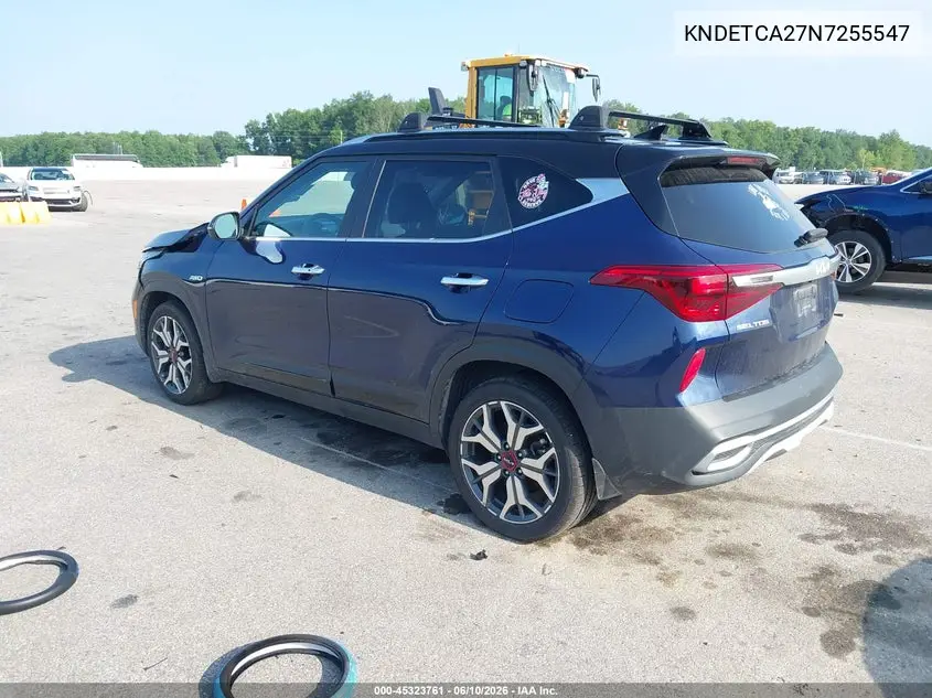 2022 Kia Seltos Sx Turbo VIN: KNDETCA27N7255547 Lot: 45323761