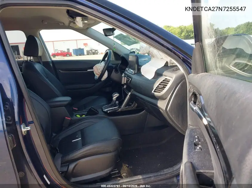 2022 Kia Seltos Sx Turbo VIN: KNDETCA27N7255547 Lot: 45323761