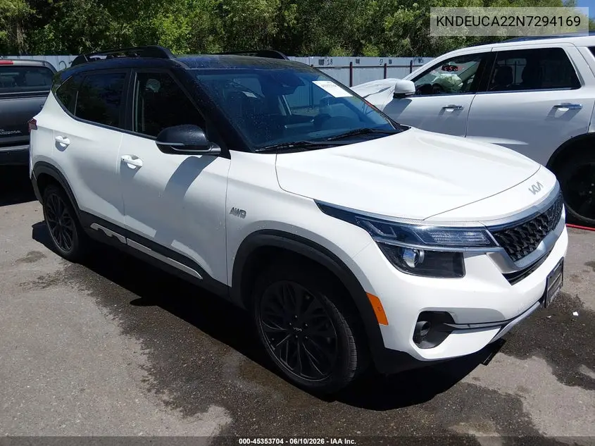 2022 Kia Seltos Nightfall Edition VIN: KNDEUCA22N7294169 Lot: 45353704