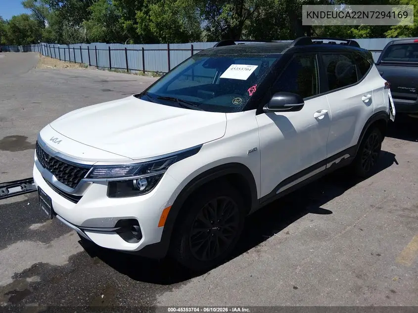 2022 Kia Seltos Nightfall Edition VIN: KNDEUCA22N7294169 Lot: 45353704