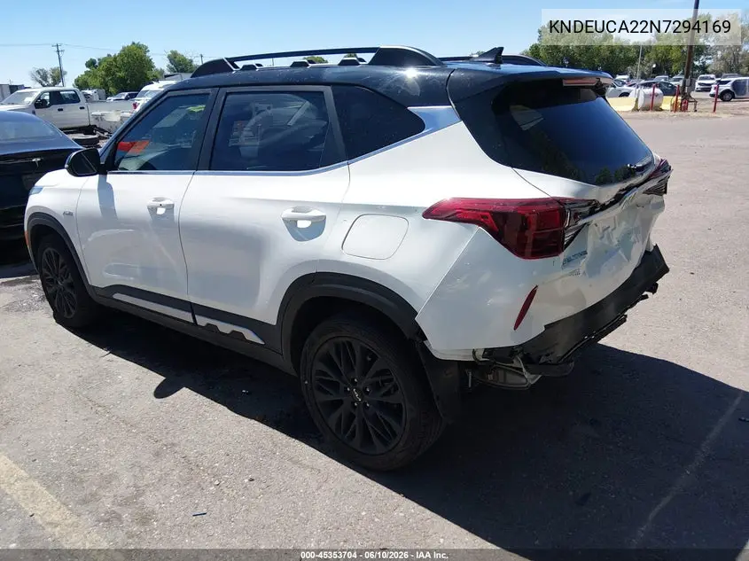 2022 Kia Seltos Nightfall Edition VIN: KNDEUCA22N7294169 Lot: 45353704