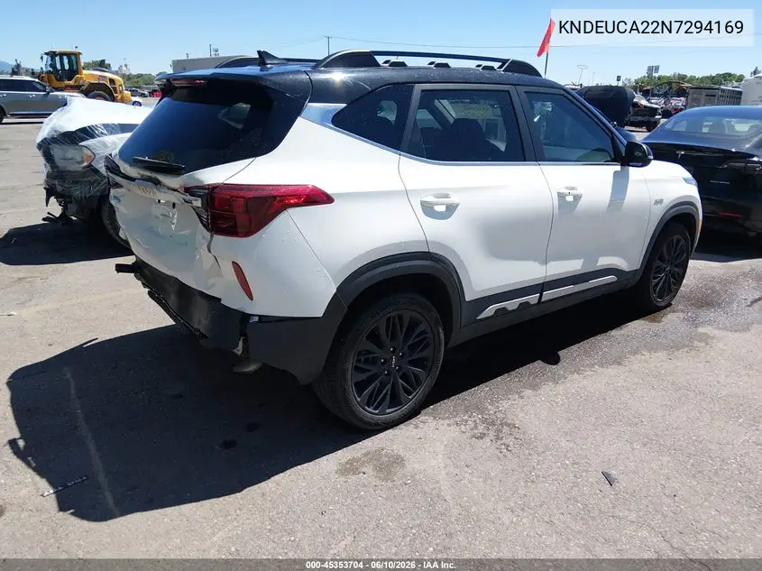2022 Kia Seltos Nightfall Edition VIN: KNDEUCA22N7294169 Lot: 45353704
