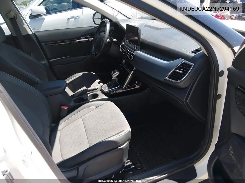 2022 Kia Seltos Nightfall Edition VIN: KNDEUCA22N7294169 Lot: 45353704