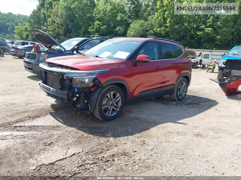 2022 Kia Seltos S VIN: KNDEU2AA9N7315598 Lot: 45360482