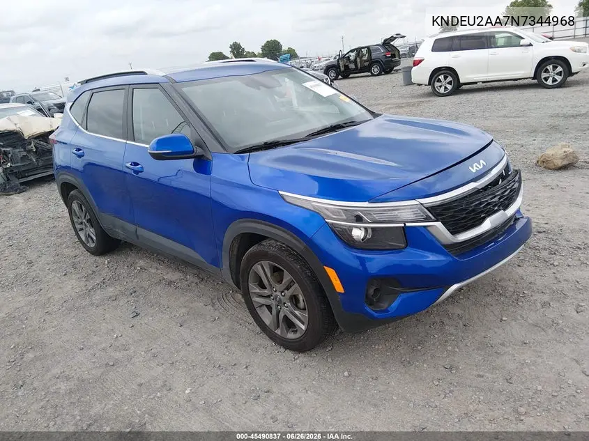 2022 Kia Seltos S VIN: KNDEU2AA7N7344968 Lot: 45490837
