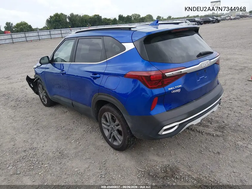 2022 Kia Seltos S VIN: KNDEU2AA7N7344968 Lot: 45490837