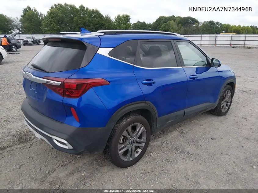 2022 Kia Seltos S VIN: KNDEU2AA7N7344968 Lot: 45490837