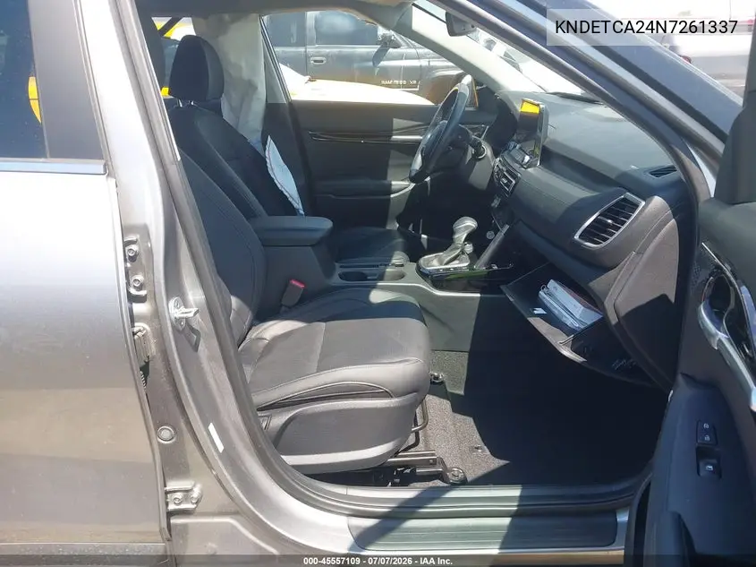 2022 Kia Seltos Sx Turbo VIN: KNDETCA24N7261337 Lot: 45557109
