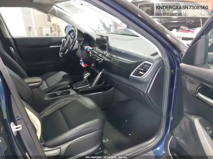 2022 Kia Seltos Ex VIN: KNDERCAA5N7308560 Lot: 45583557