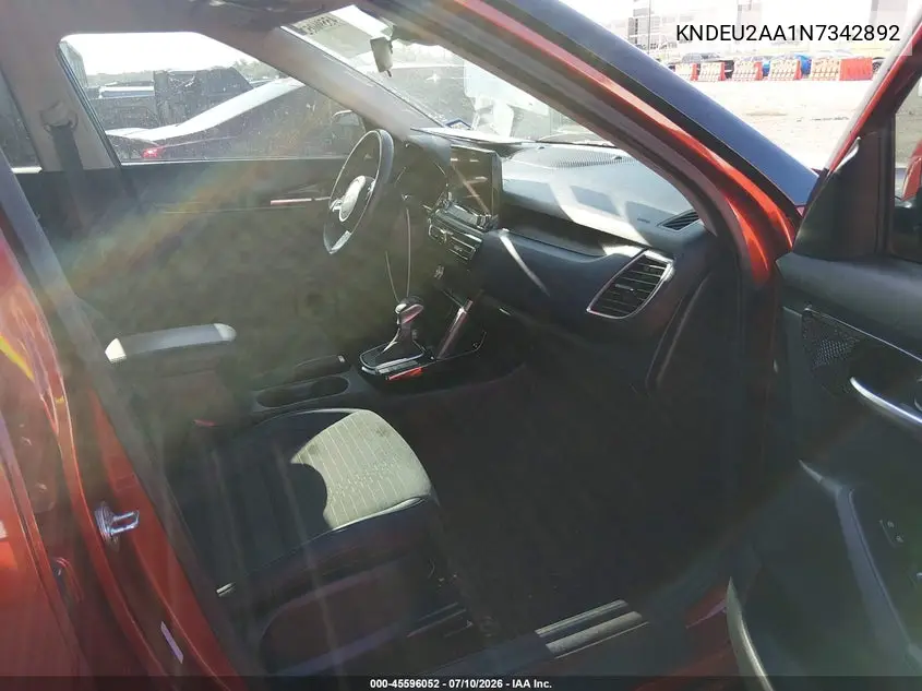 2022 Kia Seltos S VIN: KNDEU2AA1N7342892 Lot: 45596052