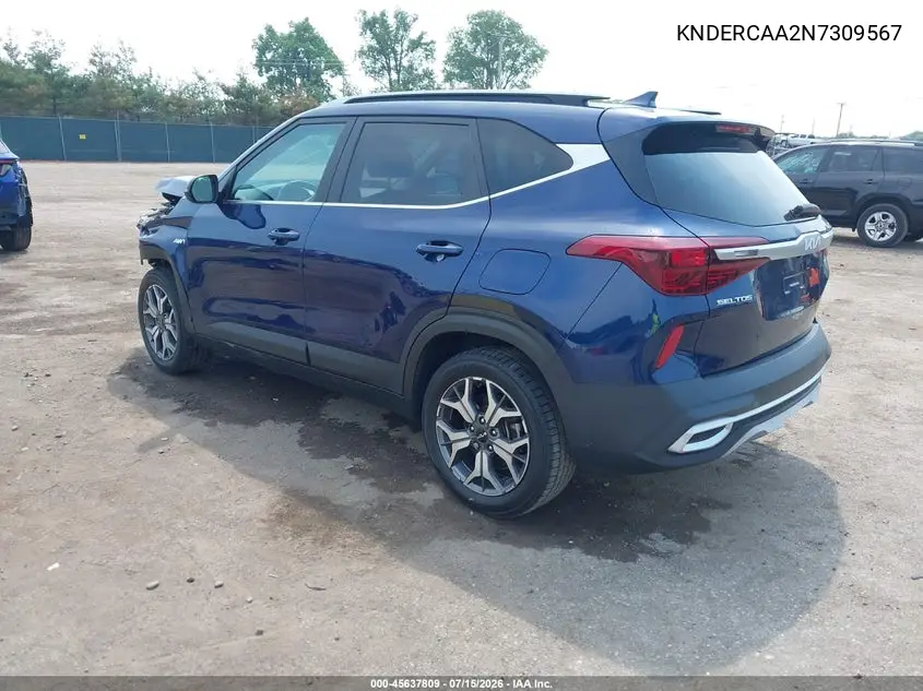 2022 Kia Seltos Ex VIN: KNDERCAA2N7309567 Lot: 45637809