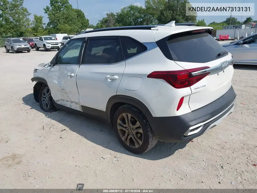 2022 Kia Seltos S VIN: KNDEU2AA6N7313131 Lot: 45639112