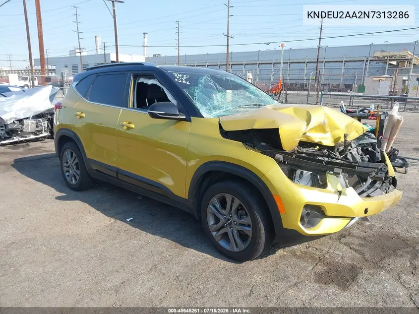 2022 Kia Seltos S VIN: KNDEU2AA2N7313286 Lot: 45645261
