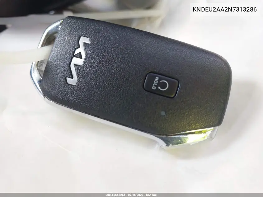 2022 Kia Seltos S VIN: KNDEU2AA2N7313286 Lot: 45645261