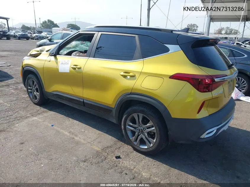 2022 Kia Seltos S VIN: KNDEU2AA2N7313286 Lot: 45645261