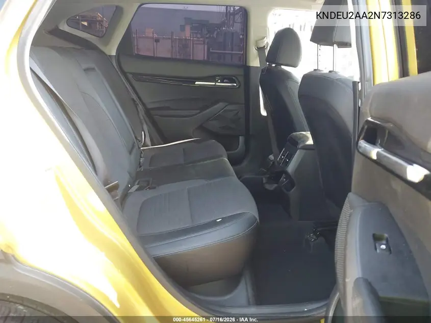 2022 Kia Seltos S VIN: KNDEU2AA2N7313286 Lot: 45645261