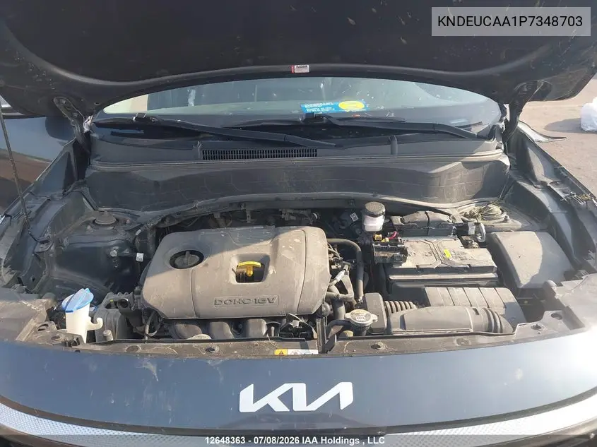 2023 Kia Seltos Ex VIN: KNDEUCAA1P7348703 Lot: 12648363