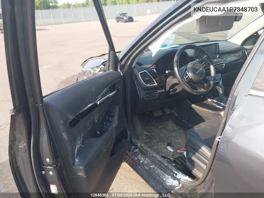 2023 Kia Seltos Ex VIN: KNDEUCAA1P7348703 Lot: 12648363