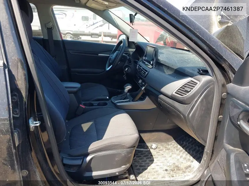 2023 Kia Seltos Lx VIN: KNDEPCAA2P7461387 Lot: 30093544