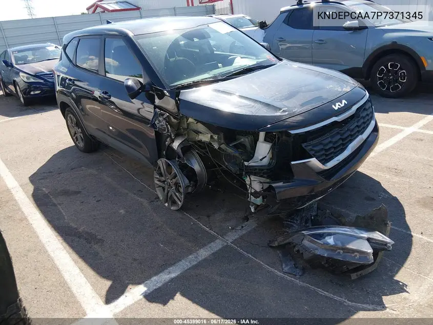 2023 Kia Seltos Lx VIN: KNDEPCAA7P7371345 Lot: 45399016