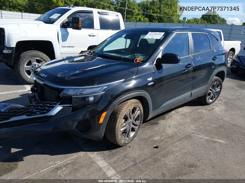 2023 Kia Seltos Lx VIN: KNDEPCAA7P7371345 Lot: 45399016
