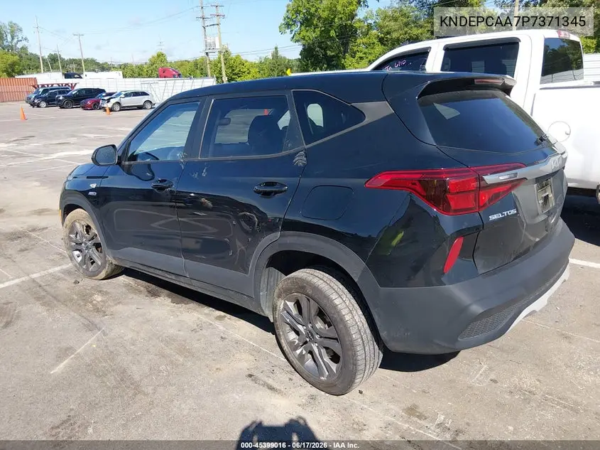 2023 Kia Seltos Lx VIN: KNDEPCAA7P7371345 Lot: 45399016