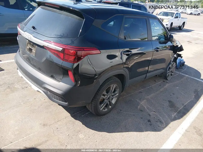 2023 Kia Seltos Lx VIN: KNDEPCAA7P7371345 Lot: 45399016