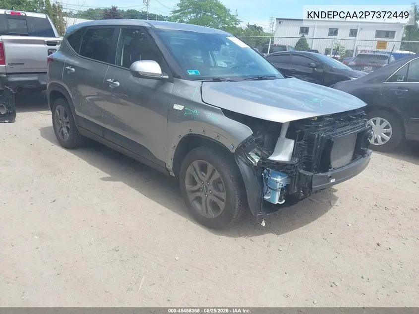 2023 Kia Seltos Lx VIN: KNDEPCAA2P7372449 Lot: 45458368