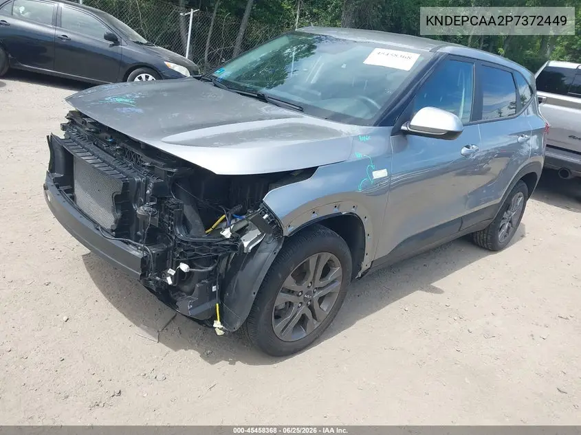 2023 Kia Seltos Lx VIN: KNDEPCAA2P7372449 Lot: 45458368