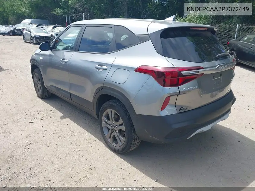 2023 Kia Seltos Lx VIN: KNDEPCAA2P7372449 Lot: 45458368
