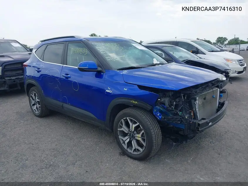 2023 Kia Seltos Ex VIN: KNDERCAA3P7416310 Lot: 45506833