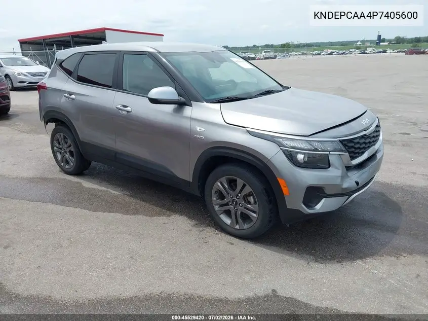 2023 Kia Seltos Lx VIN: KNDEPCAA4P7405600 Lot: 45529420