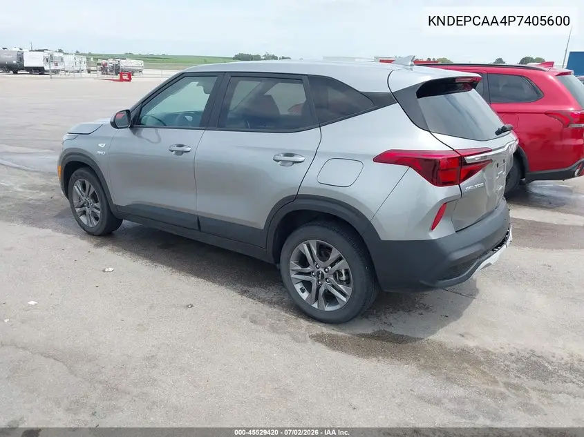 2023 Kia Seltos Lx VIN: KNDEPCAA4P7405600 Lot: 45529420