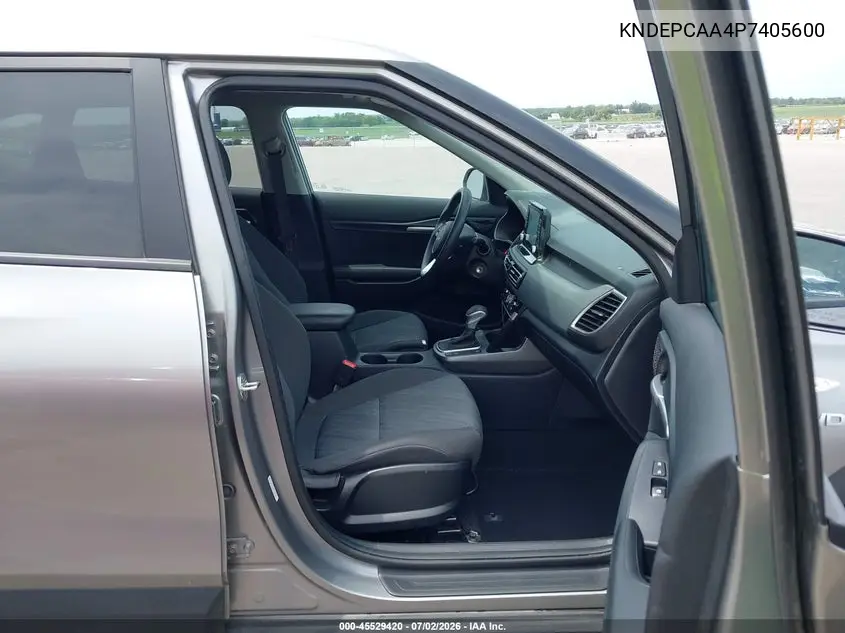2023 Kia Seltos Lx VIN: KNDEPCAA4P7405600 Lot: 45529420