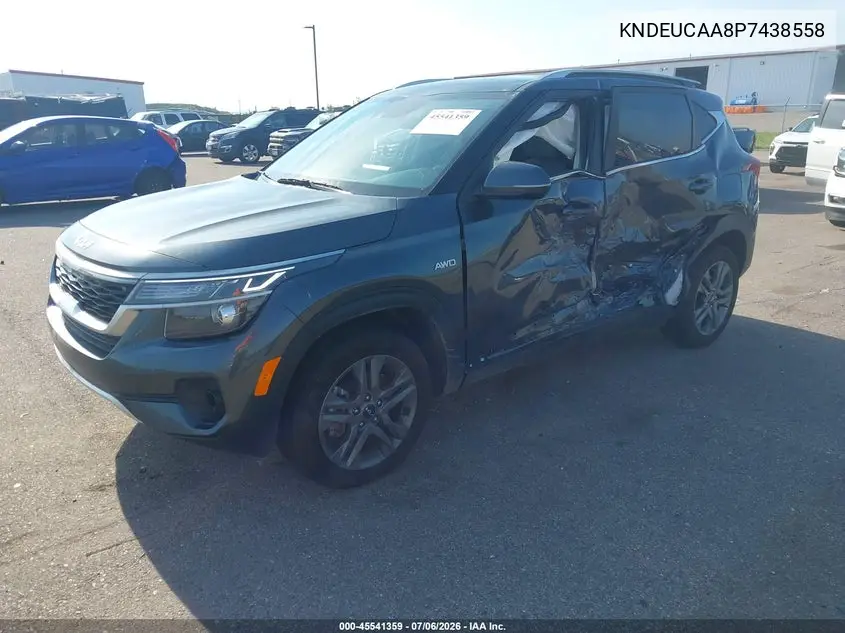 2023 Kia Seltos S VIN: KNDEUCAA8P7438558 Lot: 45541359