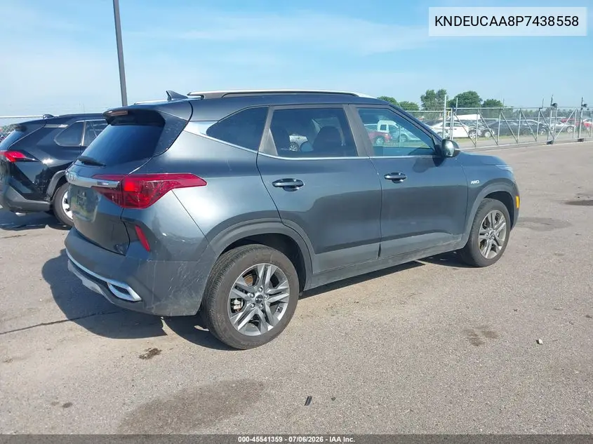2023 Kia Seltos S VIN: KNDEUCAA8P7438558 Lot: 45541359