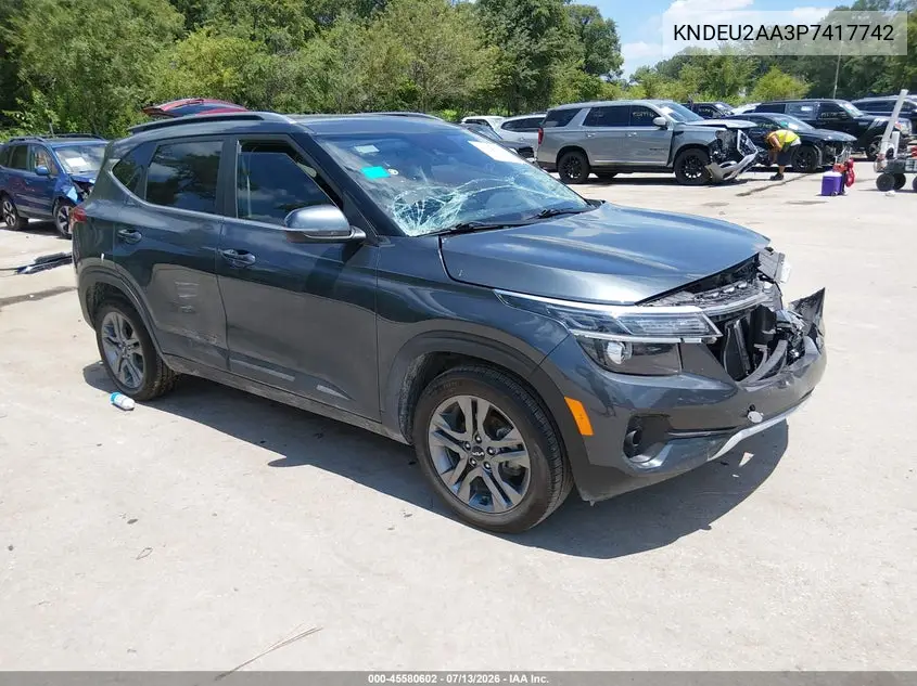 2023 Kia Seltos S VIN: KNDEU2AA3P7417742 Lot: 45580602