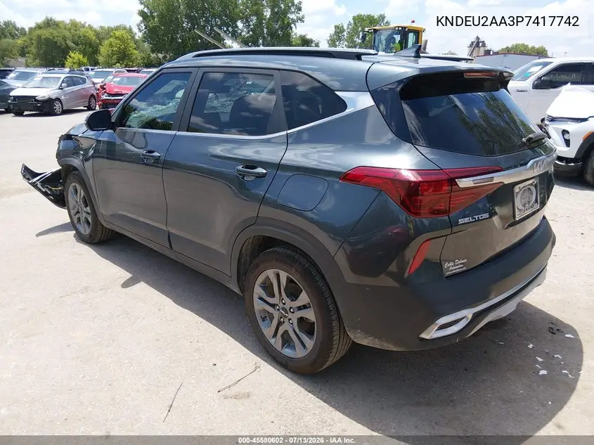 2023 Kia Seltos S VIN: KNDEU2AA3P7417742 Lot: 45580602