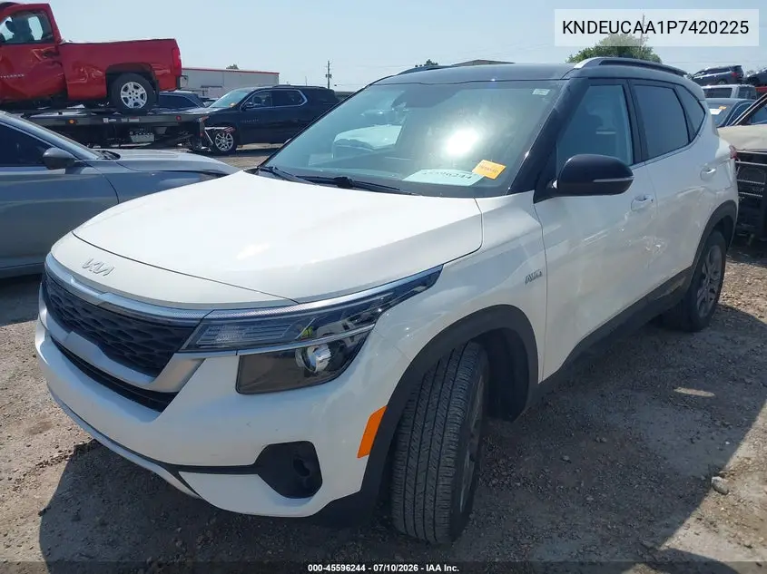 2023 Kia Seltos S VIN: KNDEUCAA1P7420225 Lot: 45596244
