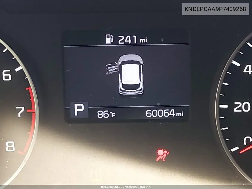 2023 Kia Seltos Lx VIN: KNDEPCAA9P7409268 Lot: 45606645