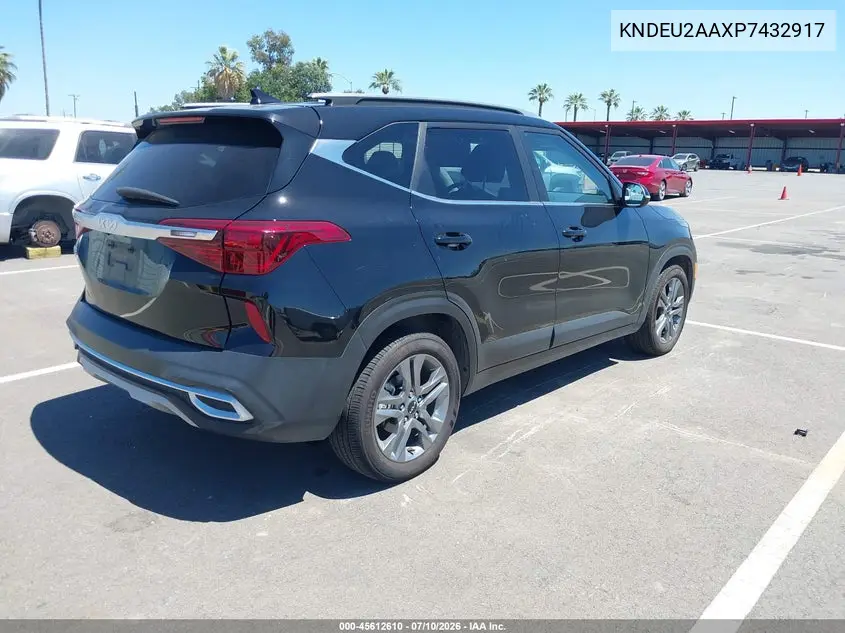 2023 Kia Seltos S VIN: KNDEU2AAXP7432917 Lot: 45612610