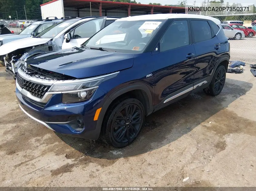 2023 Kia Seltos Nightfall Edition VIN: KNDEUCA20P7350371 Lot: 45617886