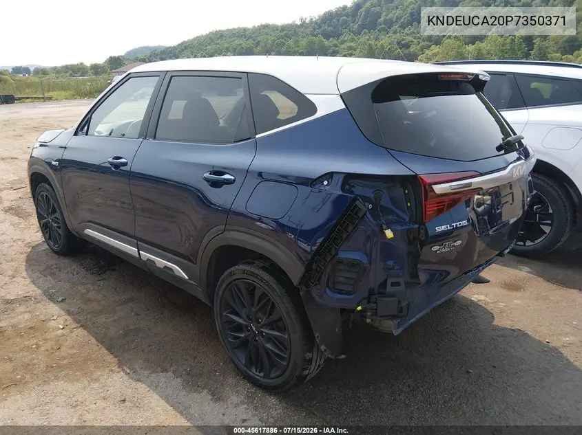 2023 Kia Seltos Nightfall Edition VIN: KNDEUCA20P7350371 Lot: 45617886