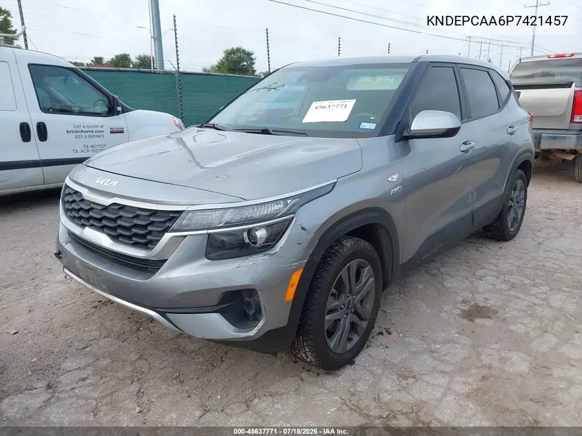 2023 Kia Seltos Lx VIN: KNDEPCAA6P7421457 Lot: 45637771