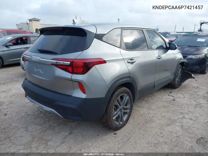 2023 Kia Seltos Lx VIN: KNDEPCAA6P7421457 Lot: 45637771