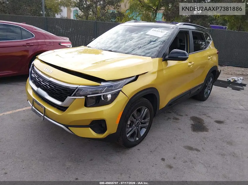 2023 Kia Seltos S VIN: KNDEU2AAXP7381886 Lot: 45655707